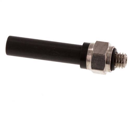 Racor de 6mm x M 5 con rosca macho Latón/PA 66 NBR [5 Piezas]