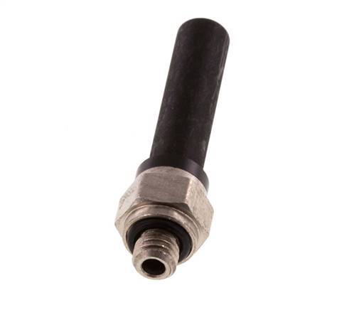 Racor de 6mm x M 5 con rosca macho Latón/PA 66 NBR [5 Piezas]