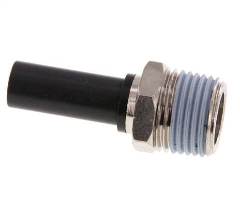 Racor de 12mm x R1/2'' con rosca macho latón/PA 66 NBR [2 piezas]