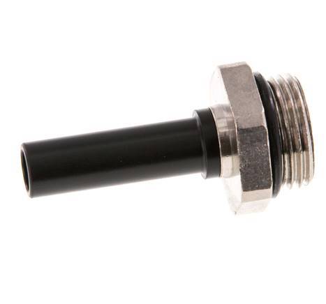 Racor de 8mm x G3/8'' con rosca macho latón/PA 66 NBR [2 piezas]