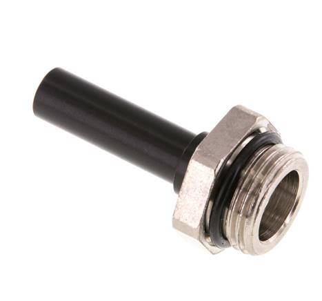 Racor de 8mm x G3/8'' con rosca macho latón/PA 66 NBR [2 piezas]