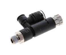 Regulador de presión neumático 6mm - R1/8'' con manómetro