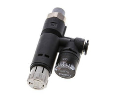 Regulador de presión neumático 6mm - R1/8'' con manómetro