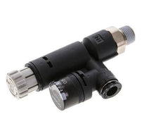 Regulador de presión neumático 6mm - R1/8'' con manómetro