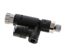 Regulador de presión neumático 6mm - R1/8'' con manómetro