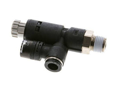 Regulador de presión neumático 8mm - R1/4'' con manómetro