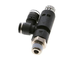 Regulador de presión neumático 8mm - R1/4'' con manómetro