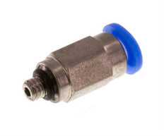 Racor de 3mm x M 3 con rosca macho Acero/POM NBR Diseño compacto [2 piezas]