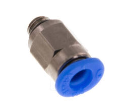 Racor de 4mm x M 5 con rosca macho Latón/POM NBR Diseño compacto [5 piezas]