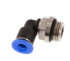 Codo de 90 grados de 4mm x G1/8'' con rosca macho Latón/PBT NBR Manguito corto giratorio Diseño compacto [2 piezas]