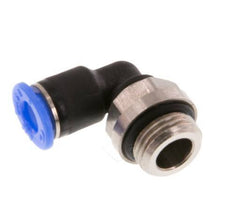 Codo de 90 grados de 4mm x G1/8'' con rosca macho Latón/PBT NBR Manguito corto giratorio Diseño compacto [2 piezas]