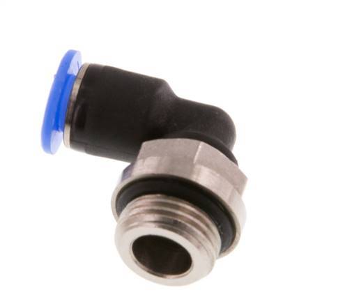 Codo de 90 grados de 4mm x G1/8'' con rosca macho Latón/PBT NBR Manguito corto giratorio Diseño compacto [2 piezas]
