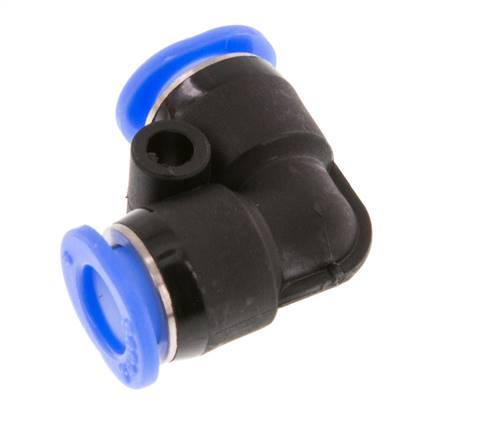 Codo de 6mm 90deg Diseño compacto PBT NBR [2 piezas]