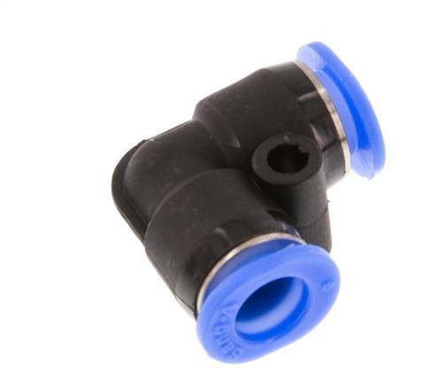 Codo de 6mm 90deg Diseño compacto PBT NBR [2 piezas]
