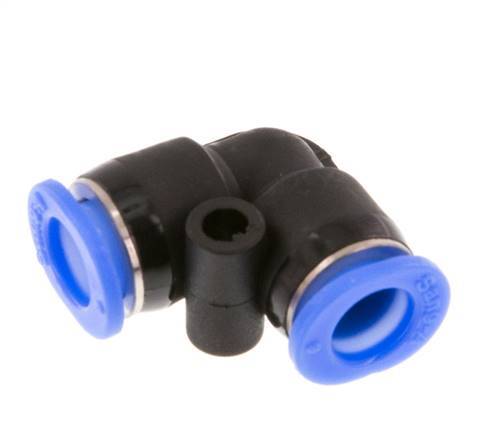 Codo de 6mm 90deg Diseño compacto PBT NBR [2 piezas]