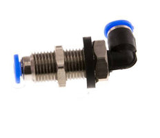 Codo de 3mm 90deg Racor de acero/PBT NBR Diseño compacto [2 piezas]