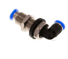 Codo de 3mm 90deg Racor de acero/PBT NBR Diseño compacto [2 piezas]
