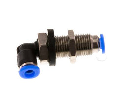 Codo de 3mm 90deg Racor de acero/PBT NBR Diseño compacto [2 piezas]