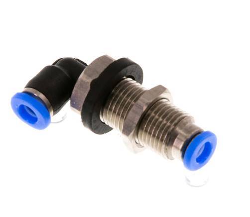 Codo de 3mm 90deg Racor de acero/PBT NBR Diseño compacto [2 piezas]