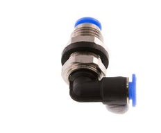 4mm 90deg Codo Push-in Fitting Latón/PBT NBR Pasamuros Diseño Compacto [2 Piezas]