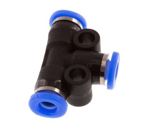 Racor en T de 3 mm PBT NBR Diseño compacto [2 piezas]