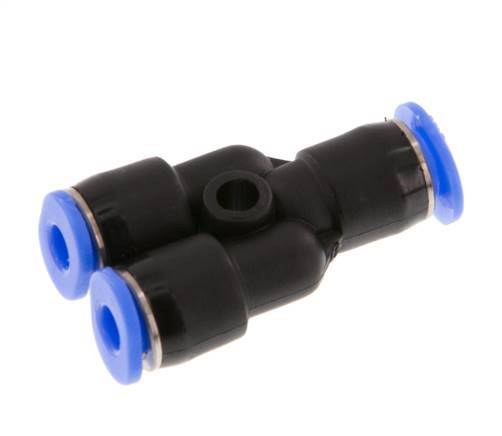 3mm x 4mm Y Racor PBT NBR Diseño Compacto [2 Piezas]