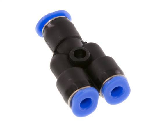 3mm x 4mm Y Racor PBT NBR Diseño Compacto [2 Piezas]