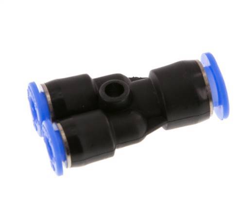 Racor en Y de 4mm x 6mm PBT NBR Diseño Compacto [2 Piezas]