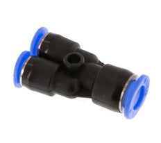 Racor en Y de 4mm x 6mm PBT NBR Diseño Compacto [2 Piezas]