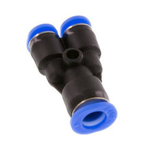 Racor en Y de 4mm x 6mm PBT NBR Diseño Compacto [2 Piezas]