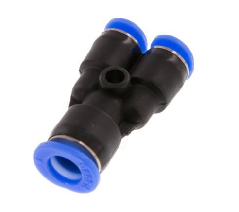 Racor en Y de 4mm x 6mm PBT NBR Diseño Compacto [2 Piezas]