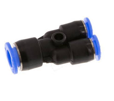 Racor en Y de 4mm x 6mm PBT NBR Diseño Compacto [2 Piezas]