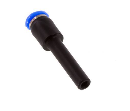 3mm x 4mm Racor rápido roscado con enchufe PBT NBR Diseño compacto [2 piezas]
