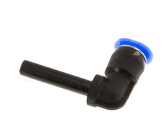 4mm x 4mm 90deg Codo Push-in Fitting con Plug-in PBT NBR Diseño Compacto [2 Piezas]