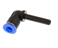 4mm x 4mm 90deg Codo Push-in Fitting con Plug-in PBT NBR Diseño Compacto [2 Piezas]