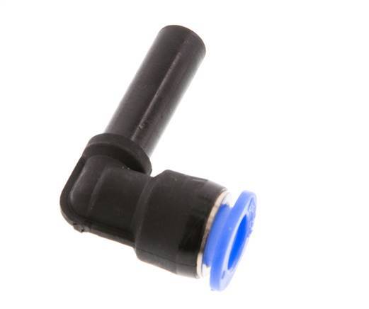 Codo de 6mm x 6mm de 90 grados con diseño compacto de PBT NBR [2 piezas]