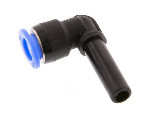 Codo de 6mm x 6mm de 90 grados con diseño compacto de PBT NBR [2 piezas]