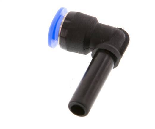 Codo de 6mm x 6mm de 90 grados con diseño compacto de PBT NBR [2 piezas]