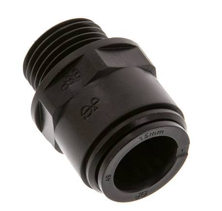 Racor de 15mm x G1/2'' con rosca macho POM NBR