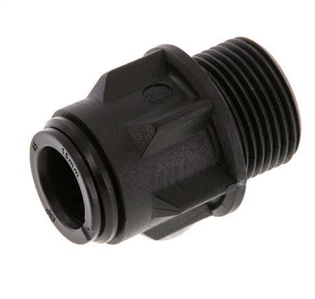 Racor de 15mm x G3/4'' con rosca macho POM NBR