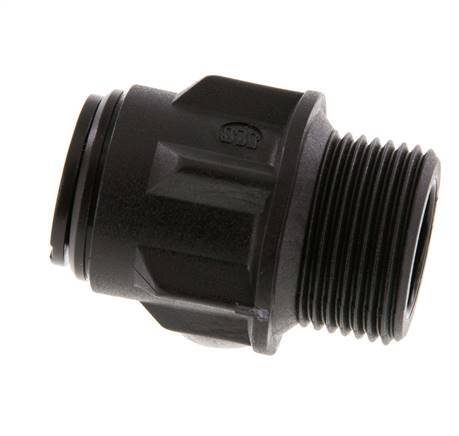 Racor de 15mm x G3/4'' con rosca macho POM NBR