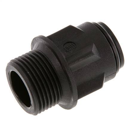 Racor de 15mm x G3/4'' con rosca macho POM NBR