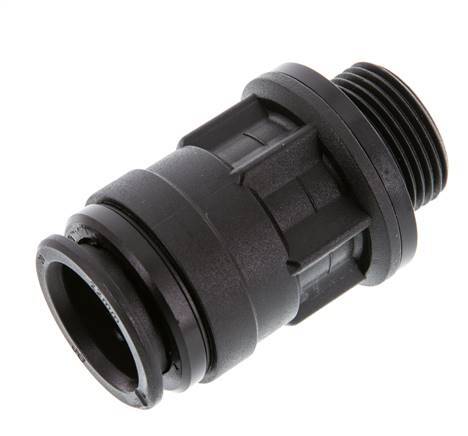 Racor de 22mm x G3/4'' con rosca macho POM NBR