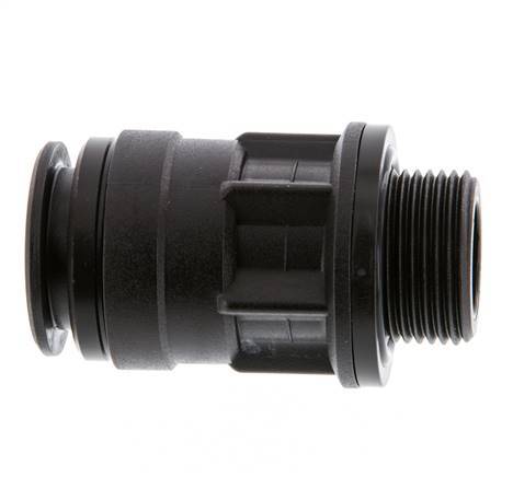 Racor de 22mm x G3/4'' con rosca macho POM NBR