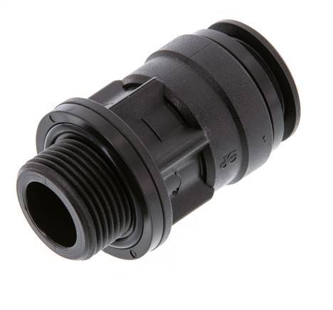 Racor de 22mm x G3/4'' con rosca macho POM NBR