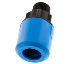 Racor de 32mm x R1'' con rosca macho POM/PA NBR