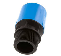 Racor de 32mm x R1 1/2'' con rosca macho PA/POM NBR