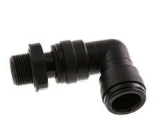 Racor de 22mm x G3/4'' 90deg con rosca macho POM NBR Giratorio