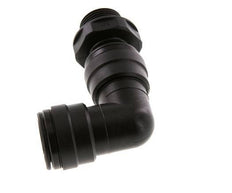 Racor de 22mm x G3/4'' 90deg con rosca macho POM NBR Giratorio