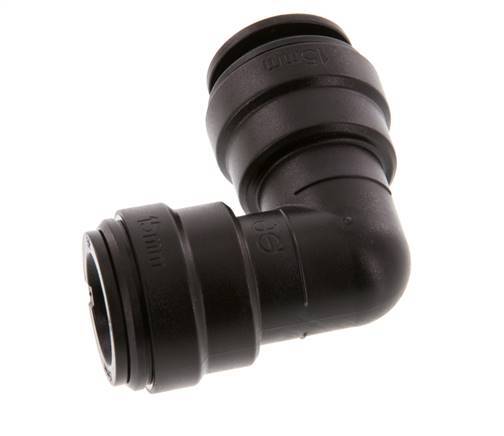 Codo de 15mm 90deg Racor POM NBR